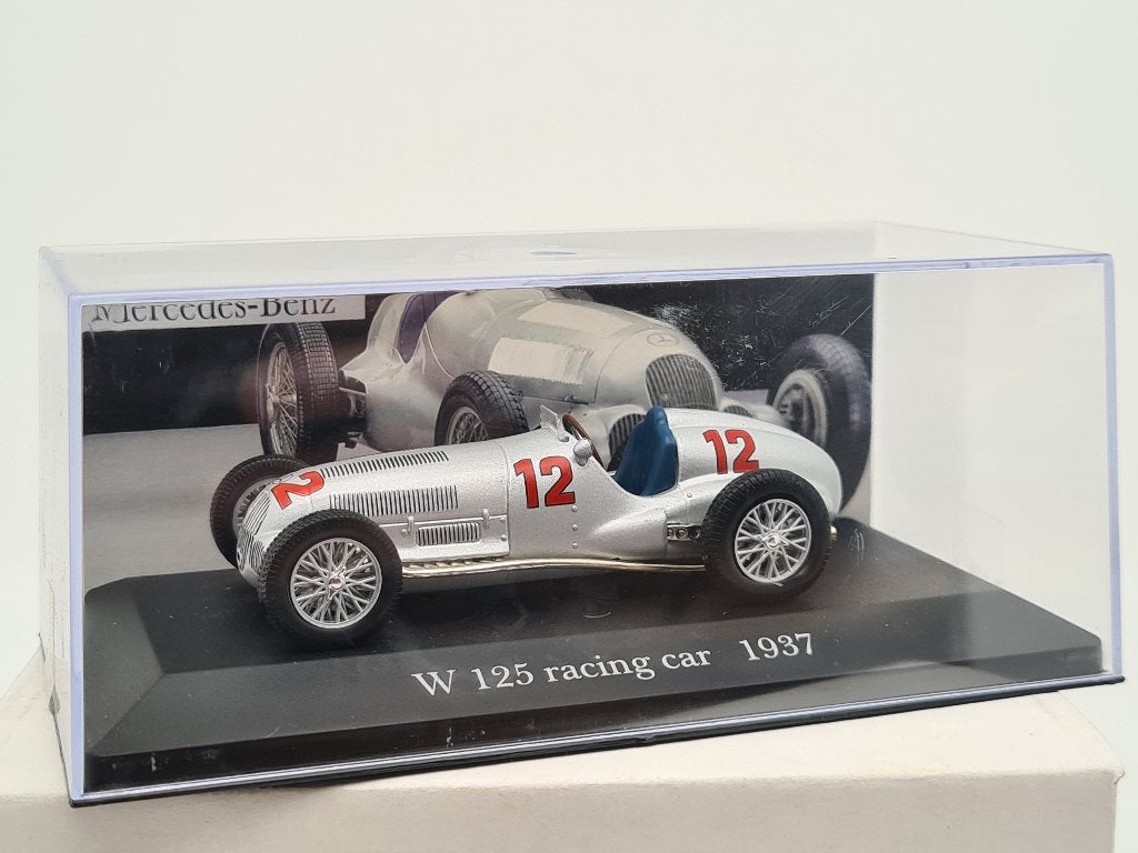 Mercedes Benz W125 Racing Car (1937) - 1/43, Verzenden, Zo goed als nieuw, Auto, Overige merken