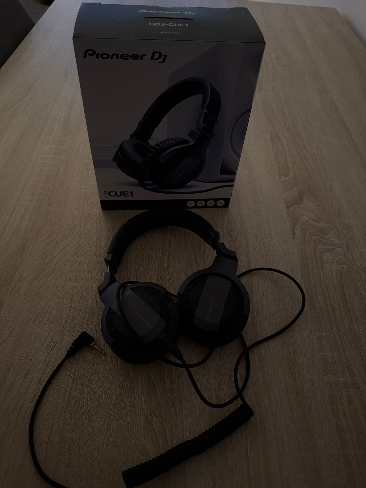 Pioneer DJ HDJ-CUE1 DJ Hoofdtelefoon - Zwart, Overige merken, Ophalen of Verzenden, Zo goed als nieuw, Zwart