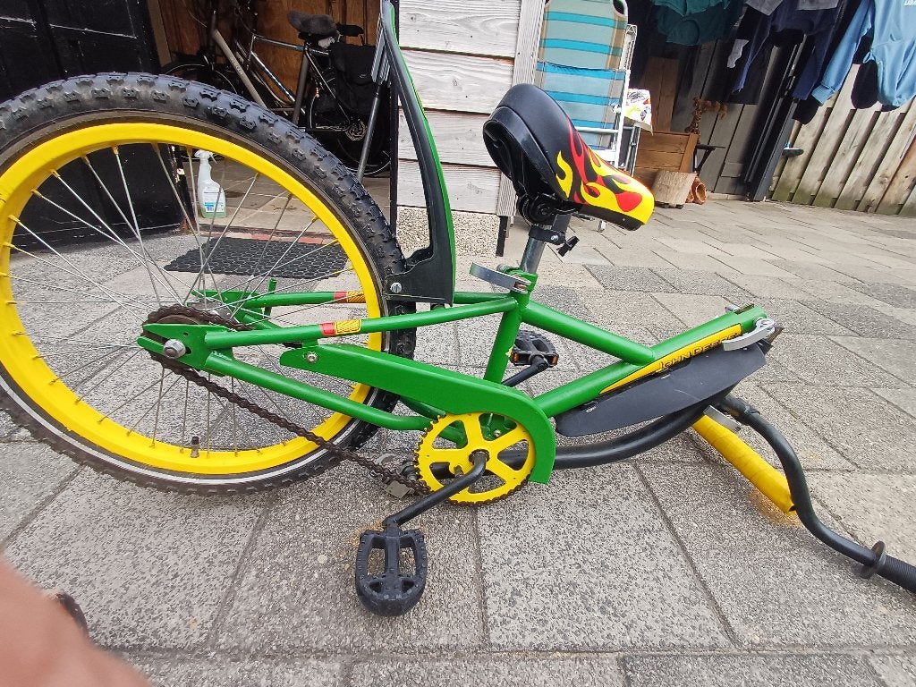 Aanhang fiets, Ophalen, Gebruikt, Opvouwbaar, 20 tot 40 kg