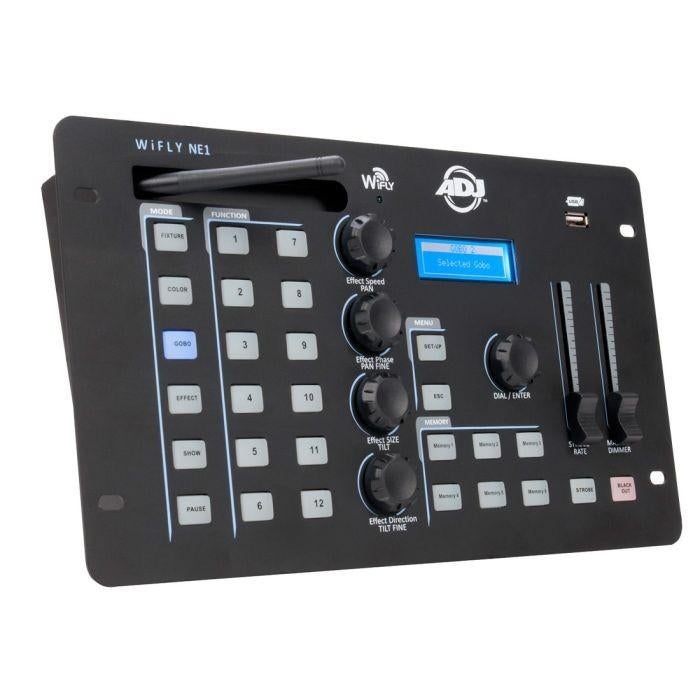 2 x ADJ WiFLY NE1 DMX Controller - Draadloze Lichtsturing, Ophalen of Verzenden, Zo goed als nieuw, Licht