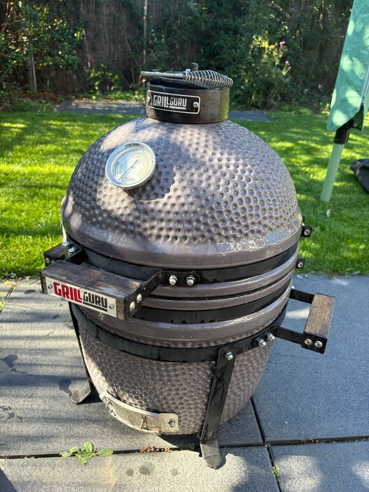 Grill Guru Compact Kamado BBQ, Tuin en Terras, Ophalen, Gebruikt