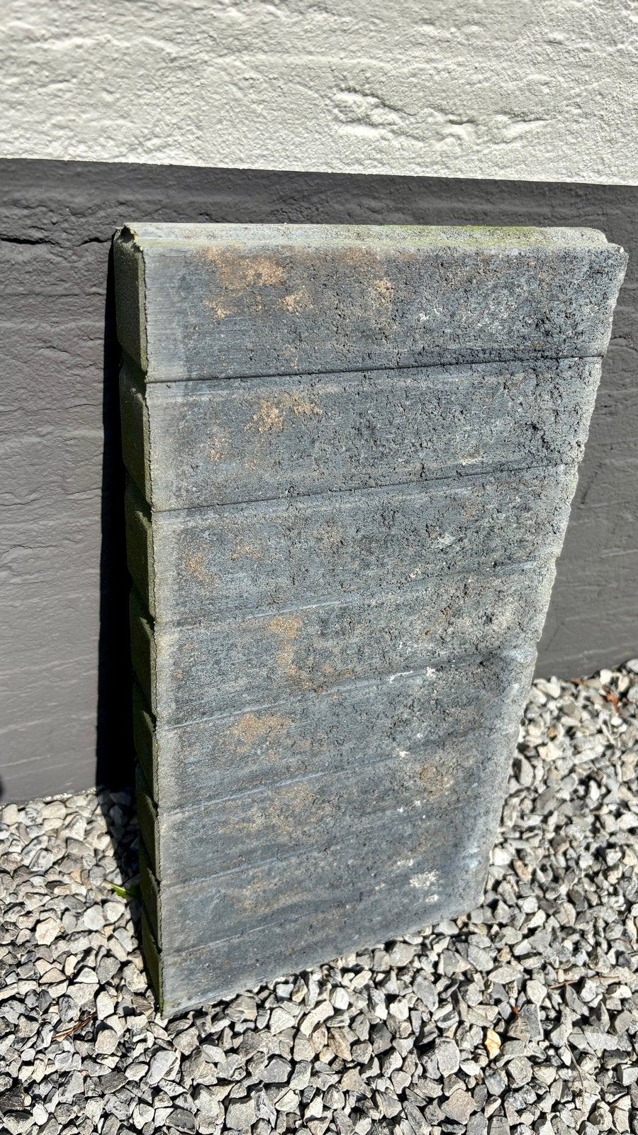 Quadroband / palissadeband 50x25x6 cm (4 stuks), Tuin en Terras, Bielzen en Borders, Ophalen, Gebruikt, 25 tot 50 cm, Minder dan 25 cm