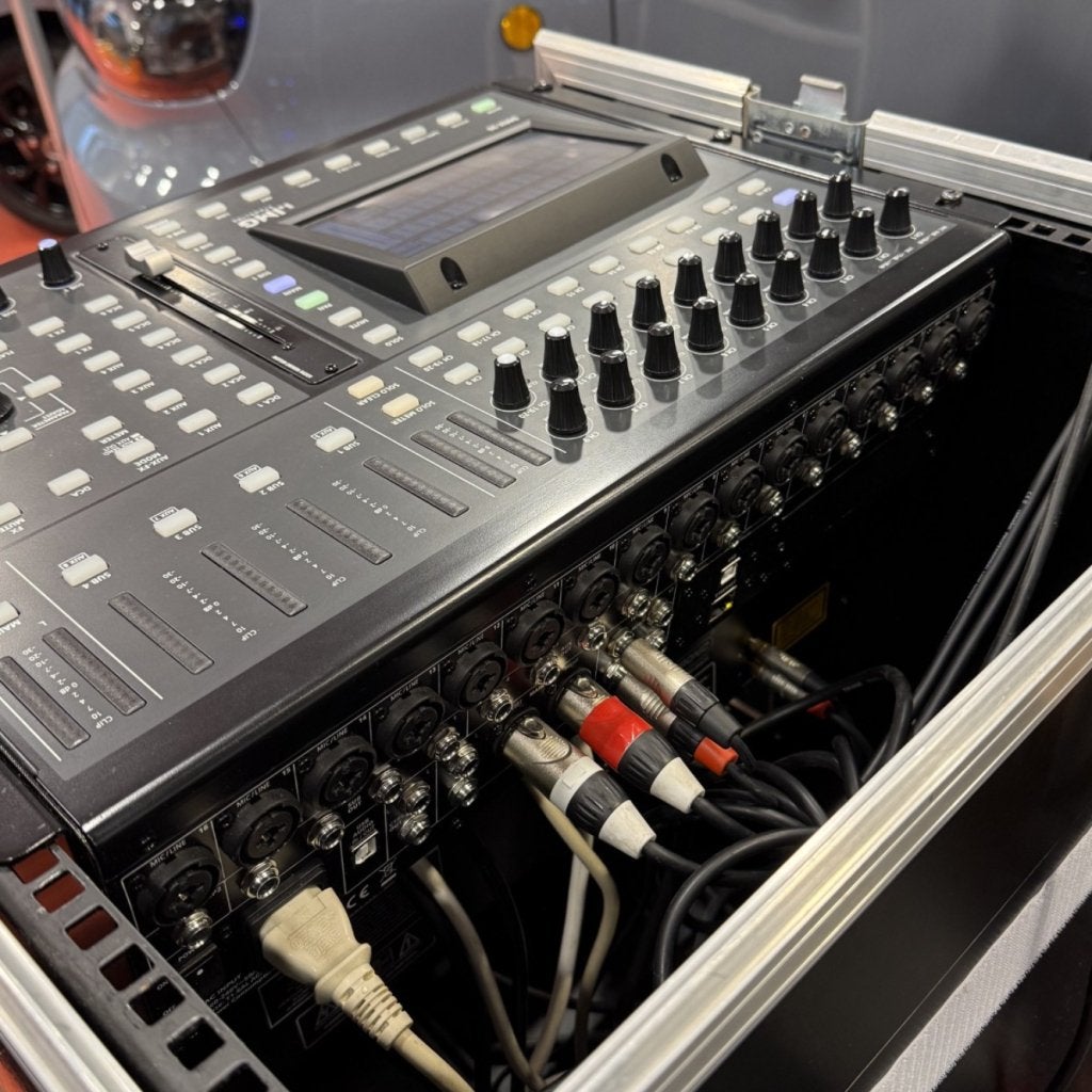 IMG Stageline DMIX-20 Digitale mixer in zeer nette staat, Flex Ltd., Zo goed als nieuw, https://flex.com/contact-us, Nobelstraat 10, 5807 GA Oostrum LB, Limburg, Nederland