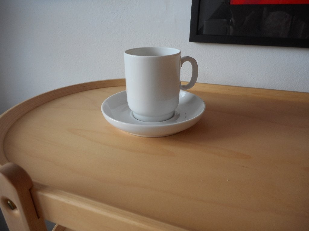 Espresso kopje, kop en schotel van Thomas Scandic, Ophalen of Verzenden, Zo goed als nieuw, Overige stijlen, Kop(pen) en/of Schotel(s)