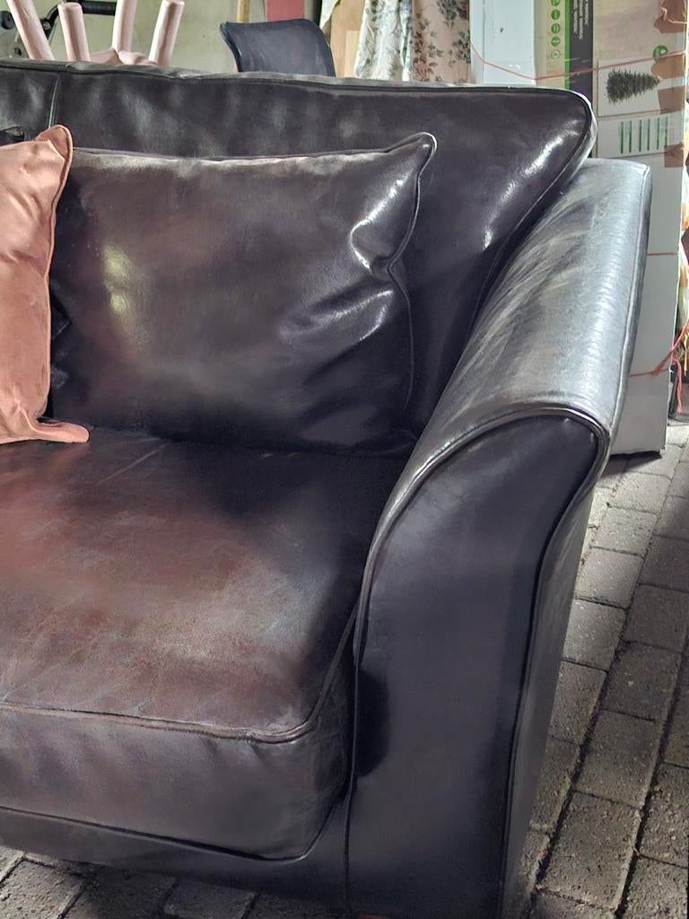 Bank, Huis en Inrichting, Ophalen, Gebruikt, Tweepersoons, 75 tot 100 cm