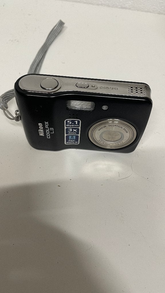 Nikon Coolpix L3 Compactcamera - 5.1 Megapixels, Ingebouwde flitser, Ophalen of Verzenden, Zo goed als nieuw, Compactcamera
