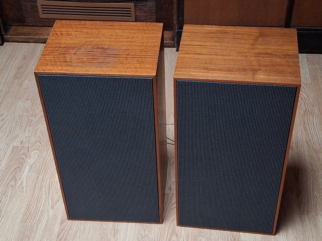 Vintage SEAS luidsprekers, 3-weg, jrn 70, izgst., Audio, Tv en Foto, Luidsprekers, Gebruikt, Speakerset, 60 tot 120 watt, Geschikt voor surround/home cinema
