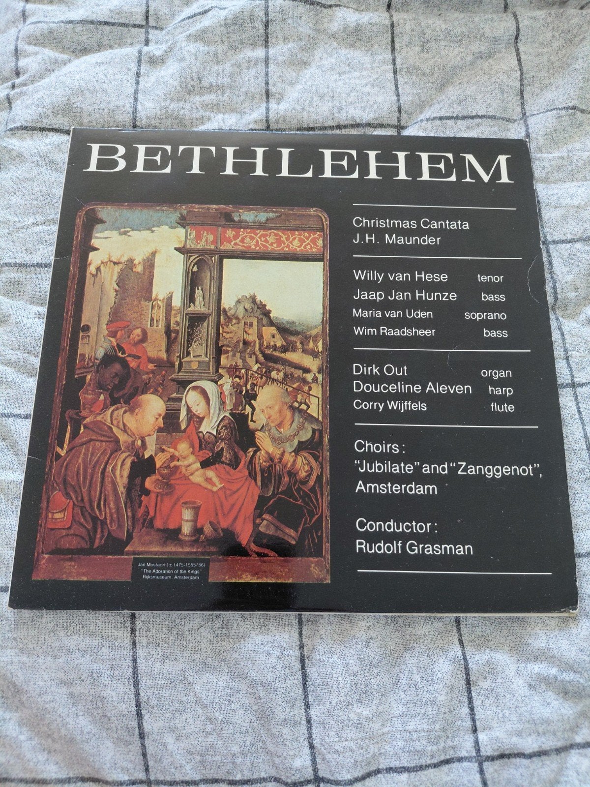 Bethlehem Christmas Cantata J.H. Maunder LP, Ophalen of Verzenden, Romantiek, Gebruikt, Vocaal