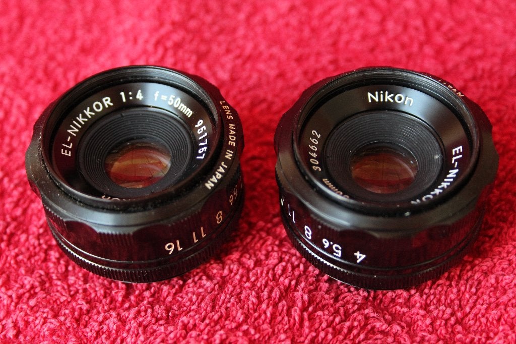 Nikon 50mm. vergrotingsobjectieven., Ophalen of Verzenden, Zo goed als nieuw, Spiegelreflex, Nikon