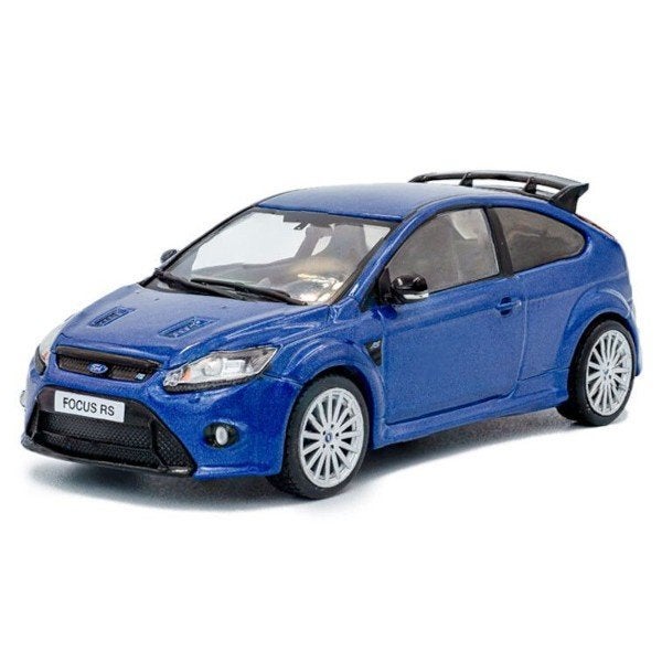 Ford Focus RS Mk II 2010 Blauw Schaal 1/43 Solido, Hobby en Vrije tijd, Solido, Auto, Solido, Nieuw