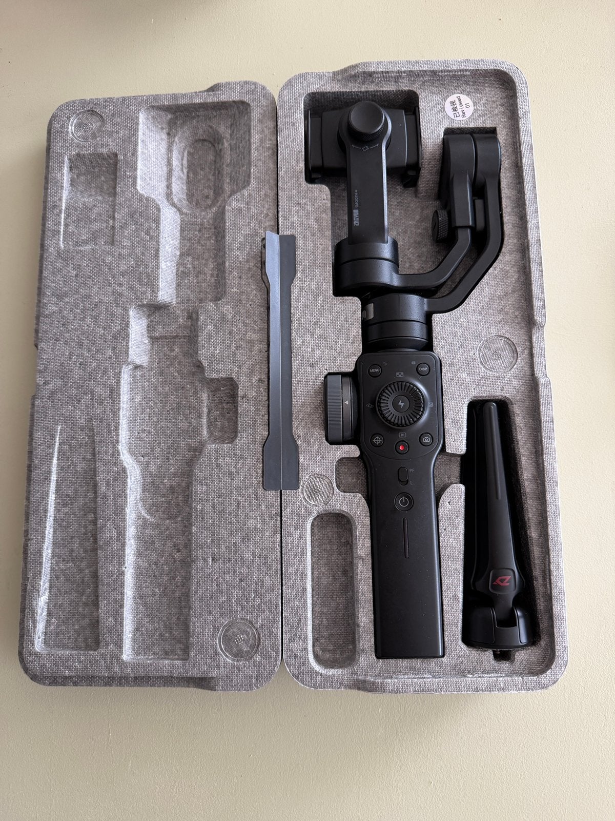 Zhiyun smooth 4 telefoon gimbal, Ophalen of Verzenden, Zo goed als nieuw