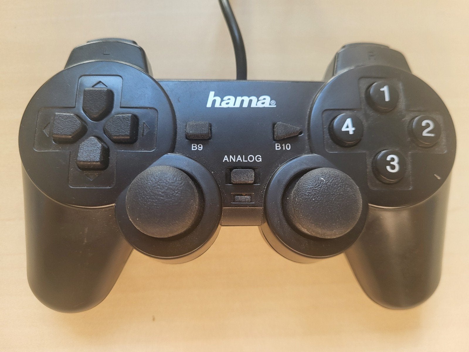 Hama USB Controller - PC Gamepad "Black Force", Gebruikt, PC, Overige typen, Overige merken