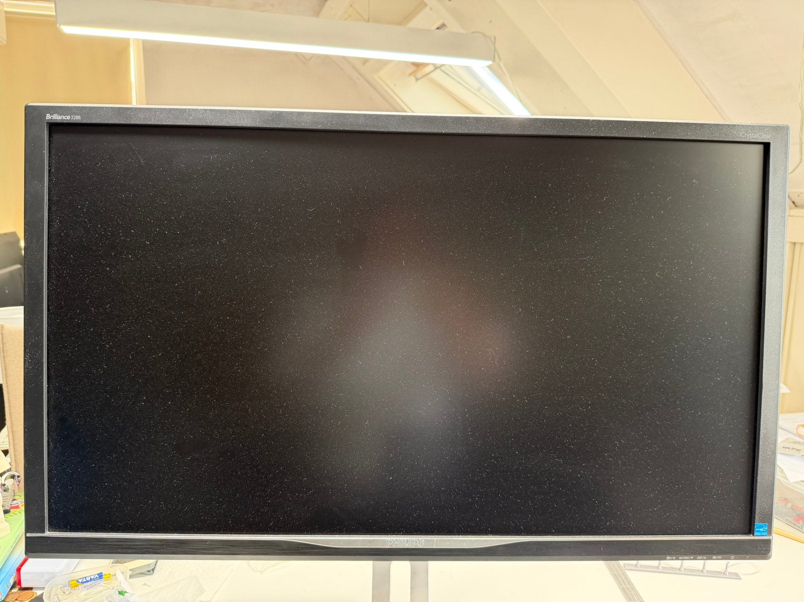 Philips Brilliance 328B CrystalClear monitor, Ophalen, Draaibaar, Zo goed als nieuw, 60 Hz of minder
