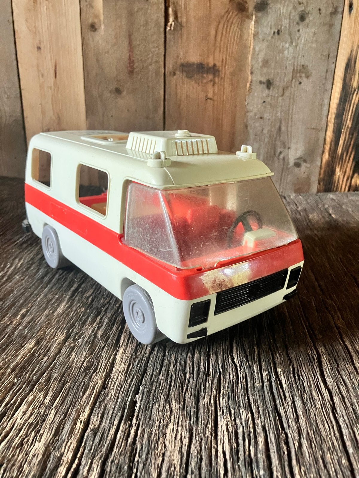 Vintage Playmobil Camper 1977 - Geobra, Kinderen en Baby's, Speelgoed | Speelgoedvoertuigen, Gebruikt, Ophalen of Verzenden