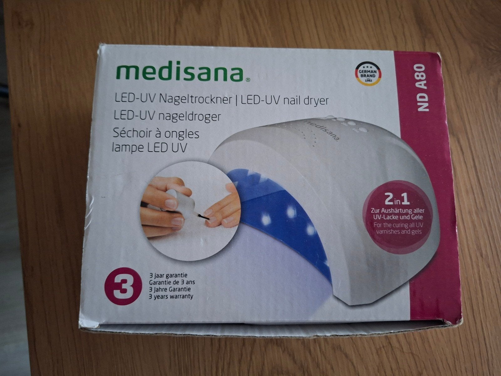 Medisana uv nagellak droger nieuw, Ophalen of Verzenden, Nieuw, Hand- en Voetverzorging