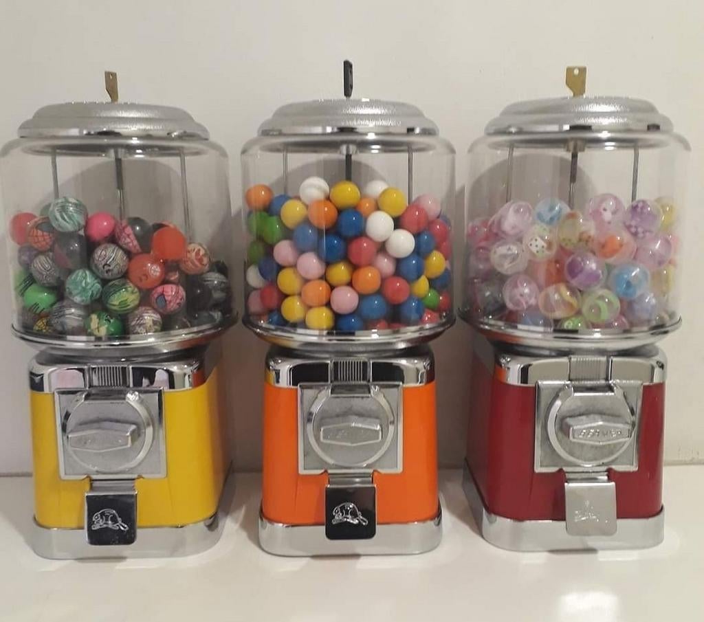 Kauwgomballen stuiterballen automaten, Verzamelen, Automaten | Overige, Ophalen of Verzenden, Zo goed als nieuw