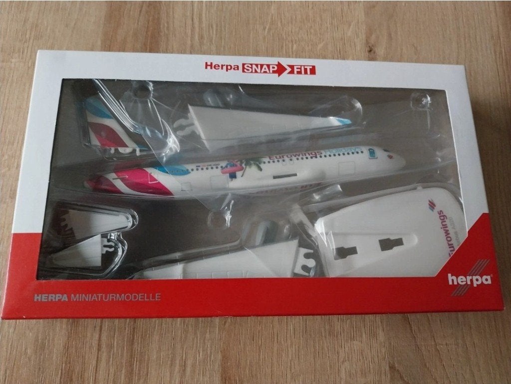 Eurowings Holidays Airbus A320 1/200 schaalmodel vliegtuig, Ophalen of Verzenden, Nieuw, Schaalmodel