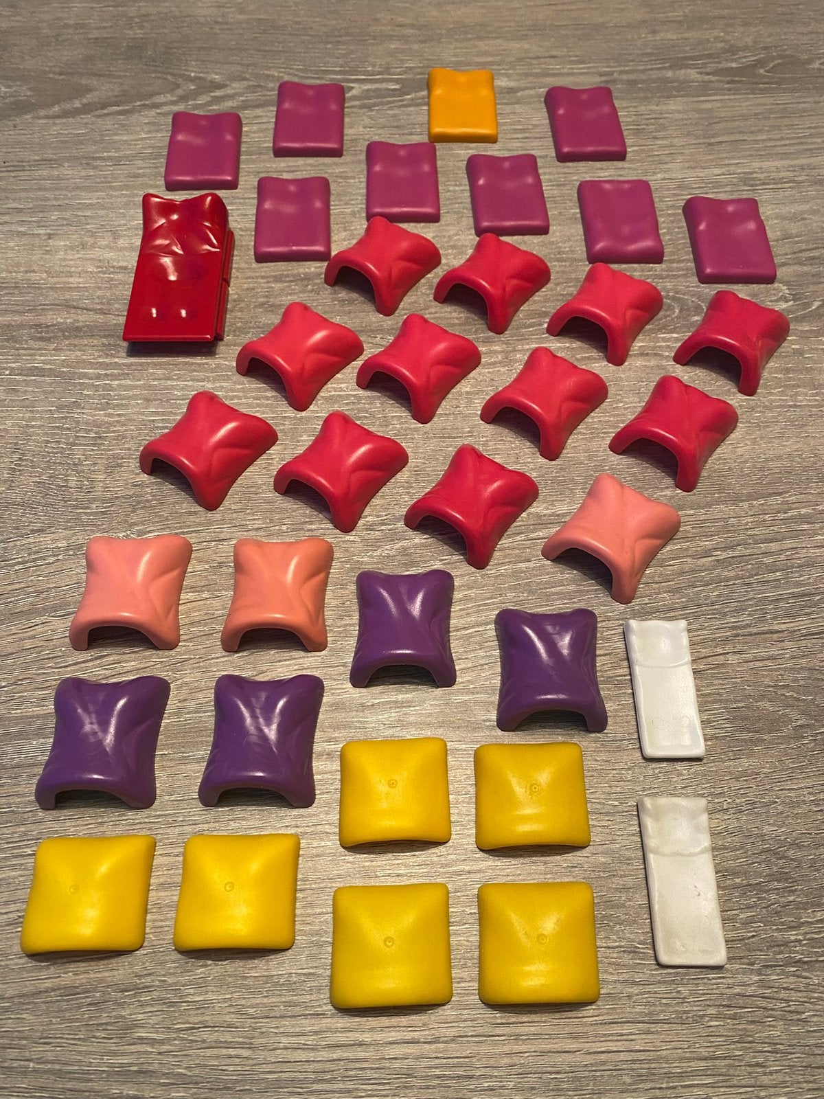 Rosa dekbedden matrasjes., Kinderen en Baby's, Speelgoed | Playmobil, Losse onderdelen, Overige typen, Zo goed als nieuw, Family fun