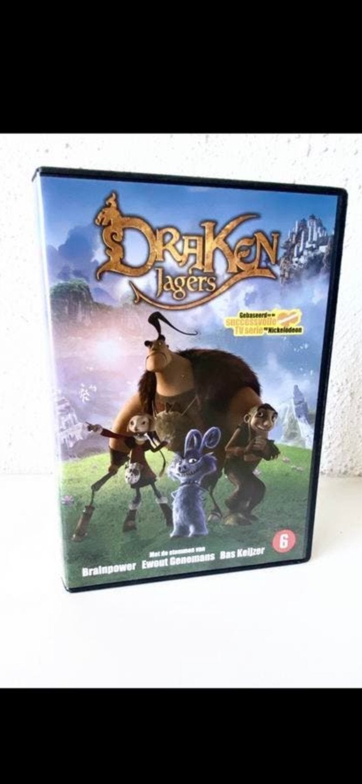 dvd:  ‘DRAKENJAGERS’  (2008), Animatie, Alle leeftijden, Zo goed als nieuw, Film