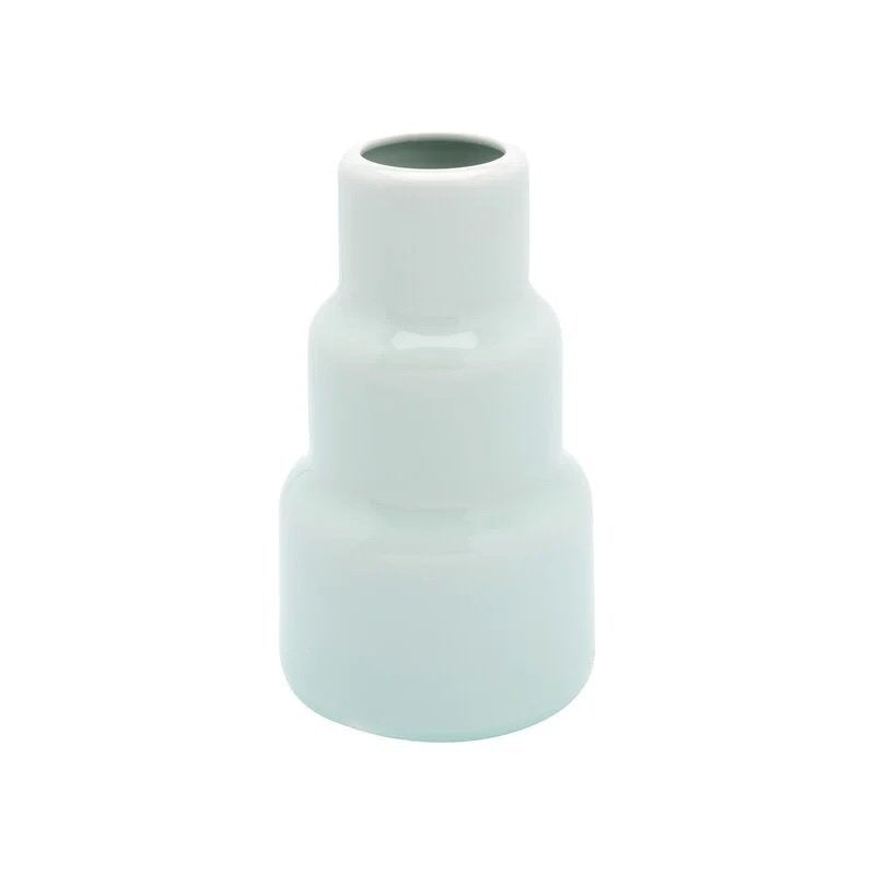 Scholten en Baijings Arita vaas, Thomas Eyck, light blue, Vaas, Ophalen of Verzenden, 21 cm, Van de kunstenaar zelf