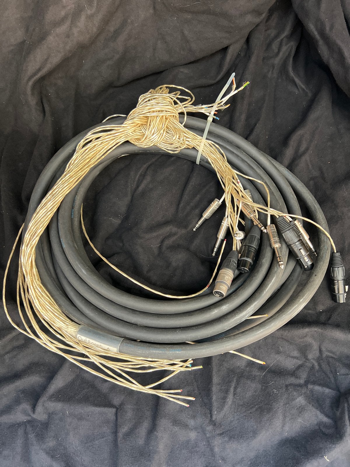 Klotz 24 aderige Multikabel 9,5 meter met diverse connectors, Muziek en Instrumenten, Ophalen of Verzenden, Gebruikt, Apparatuur