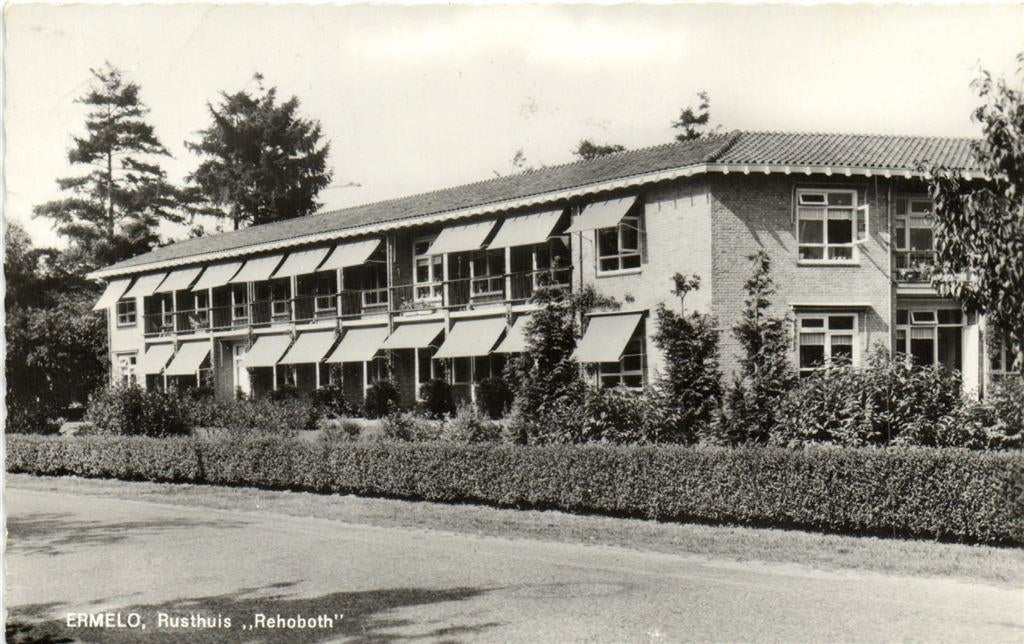 Ermelo, Rusthuis Rehoboth - gelopen, Verzamelen, Ansichtkaarten | Nederland, Gelopen, Gelderland, Voor 1920, Ophalen of Verzenden