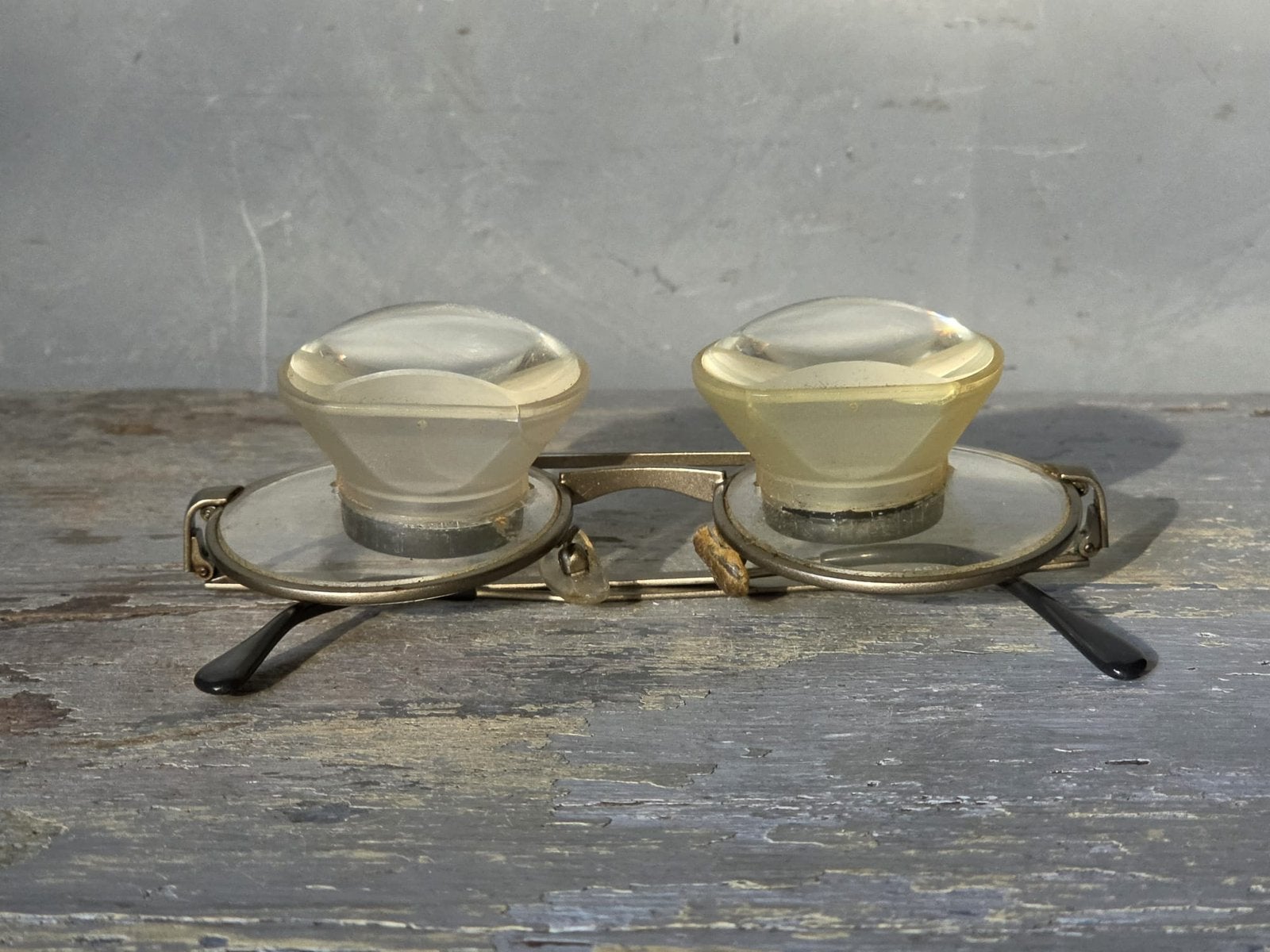 Vintage loepbril, Vergrootglas of Loep, Gebruikt, ., Ophalen of Verzenden
