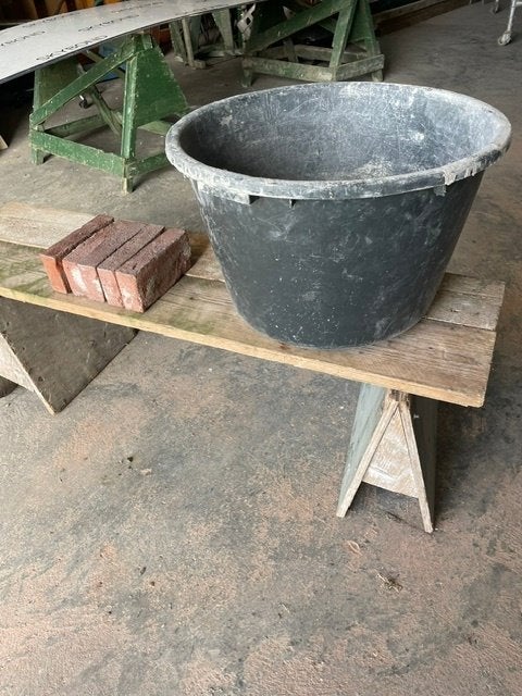 metselbokje of schraagje, Doe-het-zelf en Verbouw, Steigers, Ophalen, Gebruikt, Gevelsteiger, Minder dan 2 meter