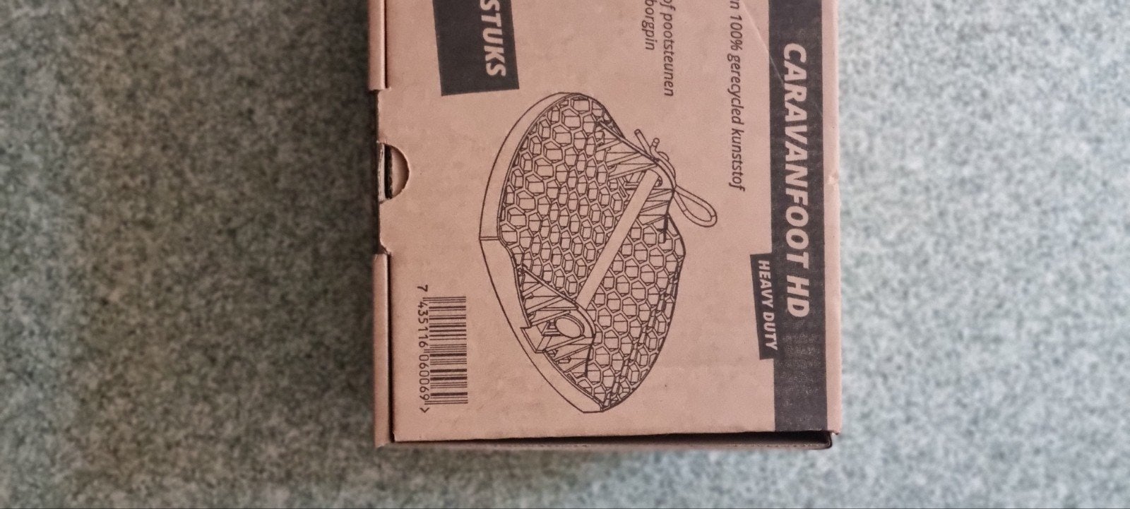 Caravanfoot HD Heavy Duty, Caravans en Kamperen, Ophalen, Nieuw