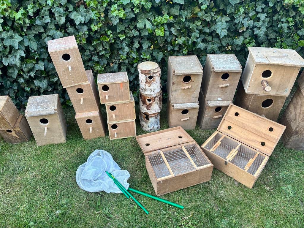 Broedblokken, Ophalen, Hout, Broedkooi of Kweekkooi