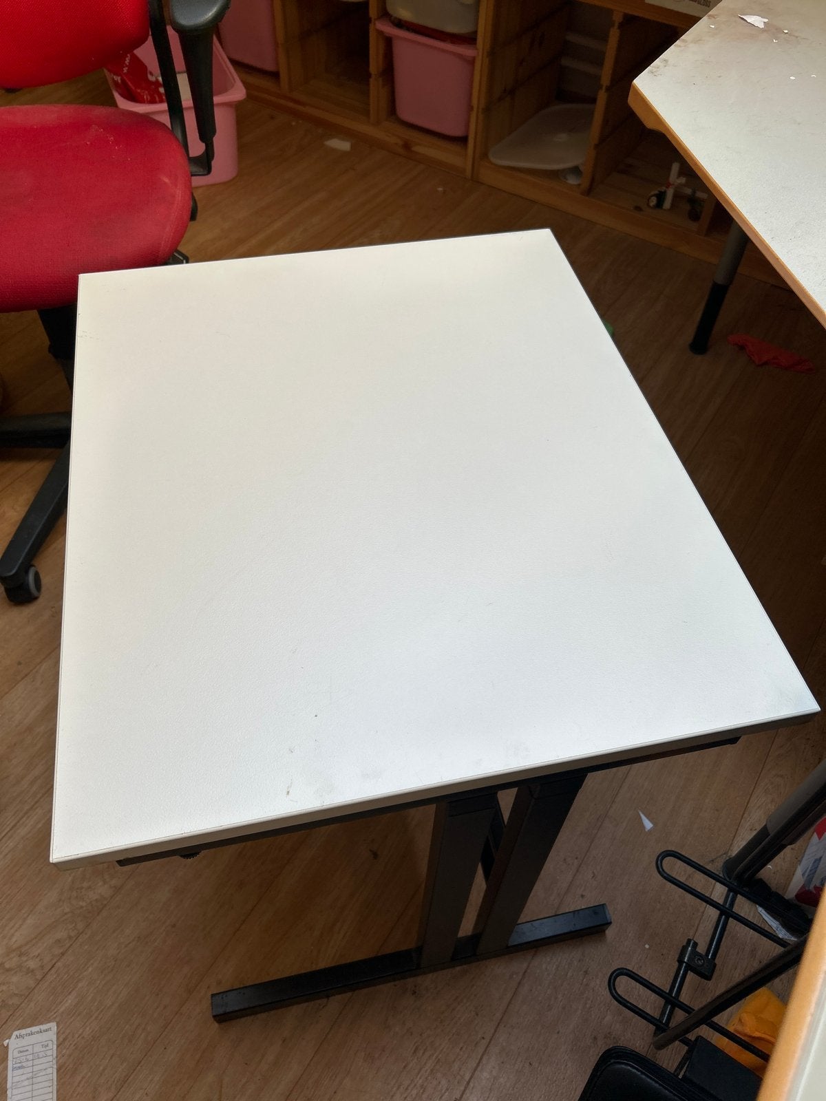 Tekentafel met uitschuifbaar blad, Doe-het-zelf en Verbouw, Tekentafels, Ophalen of Verzenden, Gebruikt, Minder dan 130 cm