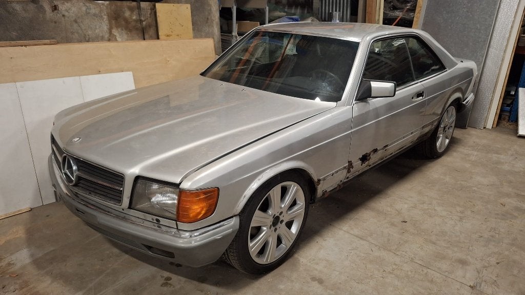 mercedes 500 sec, Automaat, Achterwielaandrijving, 5000 cc, Particulier