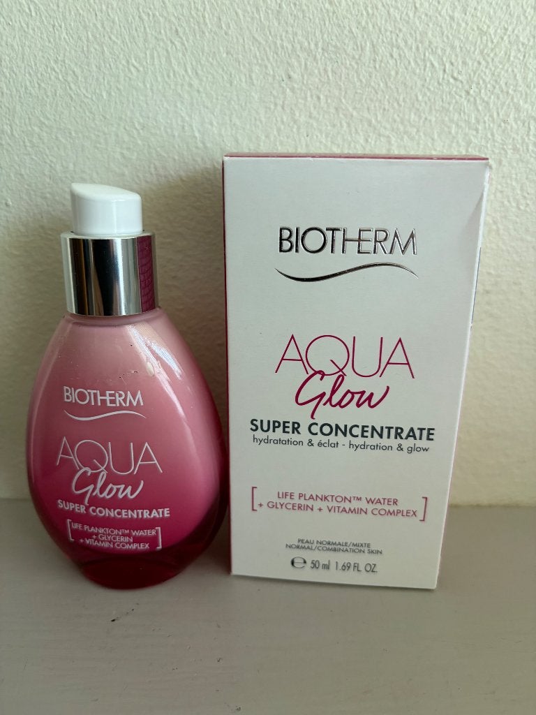 Biotherm  Aqua Glow Super Concentrate hydraterende crème, Ophalen of Verzenden, Nieuw, Gehele gezicht, Verzorging