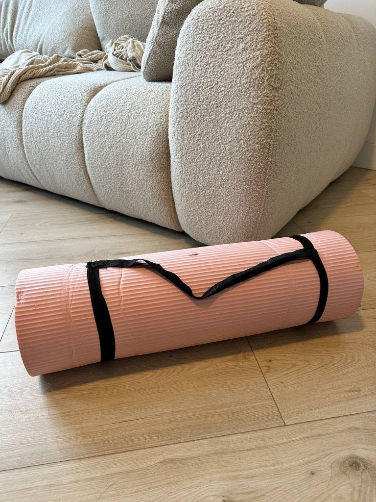 Dikke antislip yogamat/sportmat, Ophalen of Verzenden, Zo goed als nieuw, Klimsportschoenen