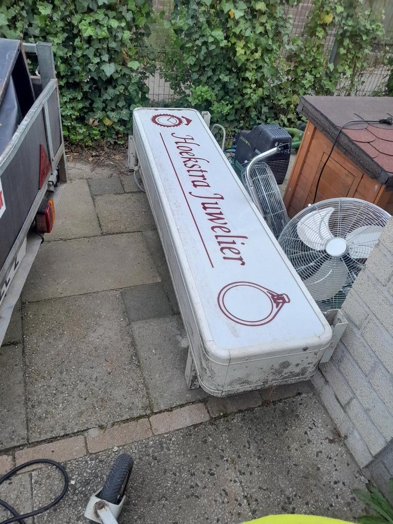 2 dezelfde  reclame licht borden, Ophalen of Verzenden, Reclamebord