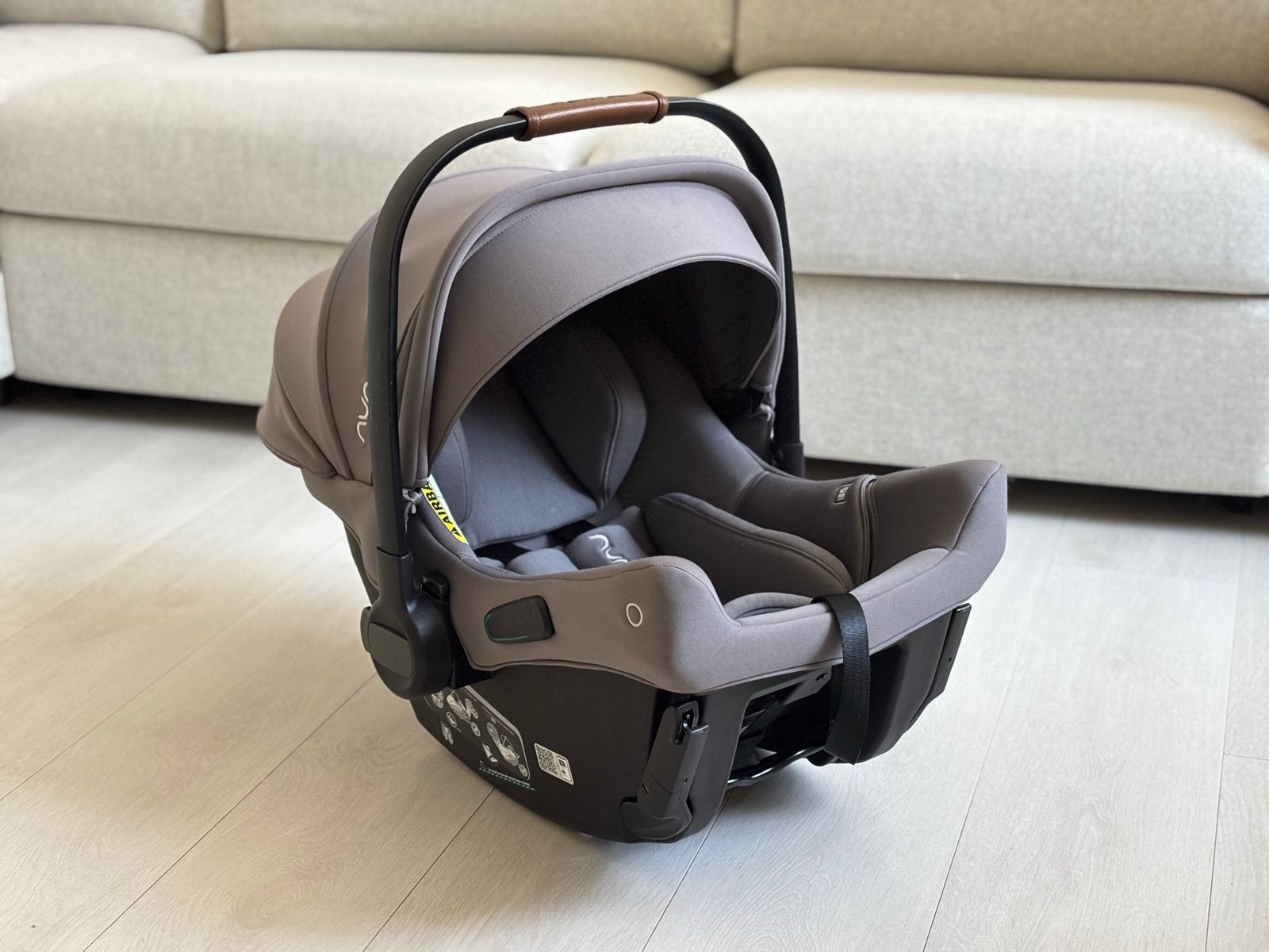 Nuna Pipa Urbn baby autostoel - ISOFIX geintegreerd, Gebruikt, Isofix, 0 t/m 13 kg, Ophalen