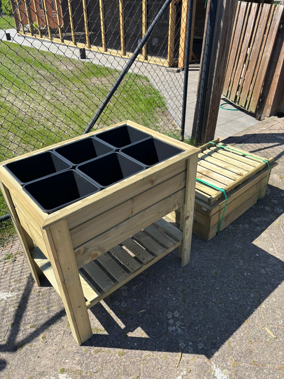 Moestuin bak, Ophalen, Nieuw, 60 tot 100 cm, 60 cm of meer