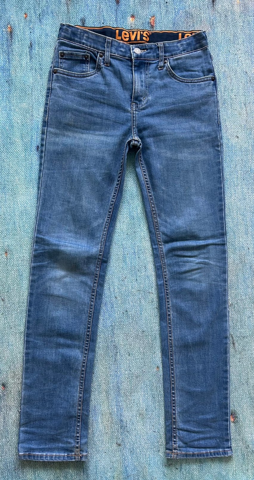 Als nieuw Levi’s 510 jeans spijkerbroek blauw 164 14 jaar, Kinderen en Baby's, Ophalen of Verzenden, Zo goed als nieuw, Jongen