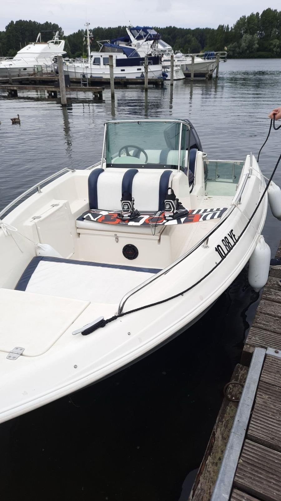 Quicksilver 500 met 75 pk Mercury 4T en Pega kanteltrailer, Watersport en Boten, Motorboten en Motorjachten, Buitenboordmotor