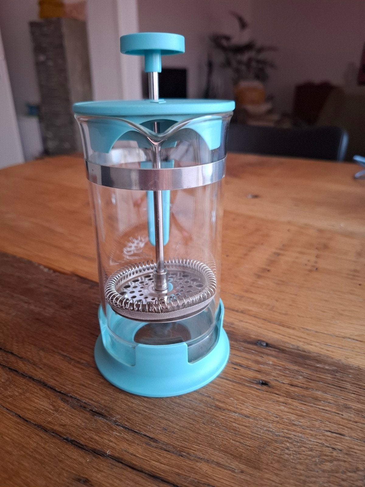 turquoise IKEA UPPHETTA French press(koffiezetter 0,4 L), Ophalen of Verzenden