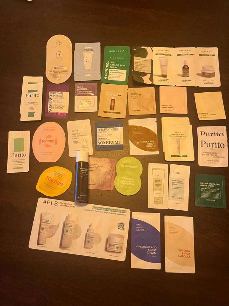 Korean Skincare Samples, Ophalen of Verzenden, Nieuw, Gehele gezicht, Verzorging