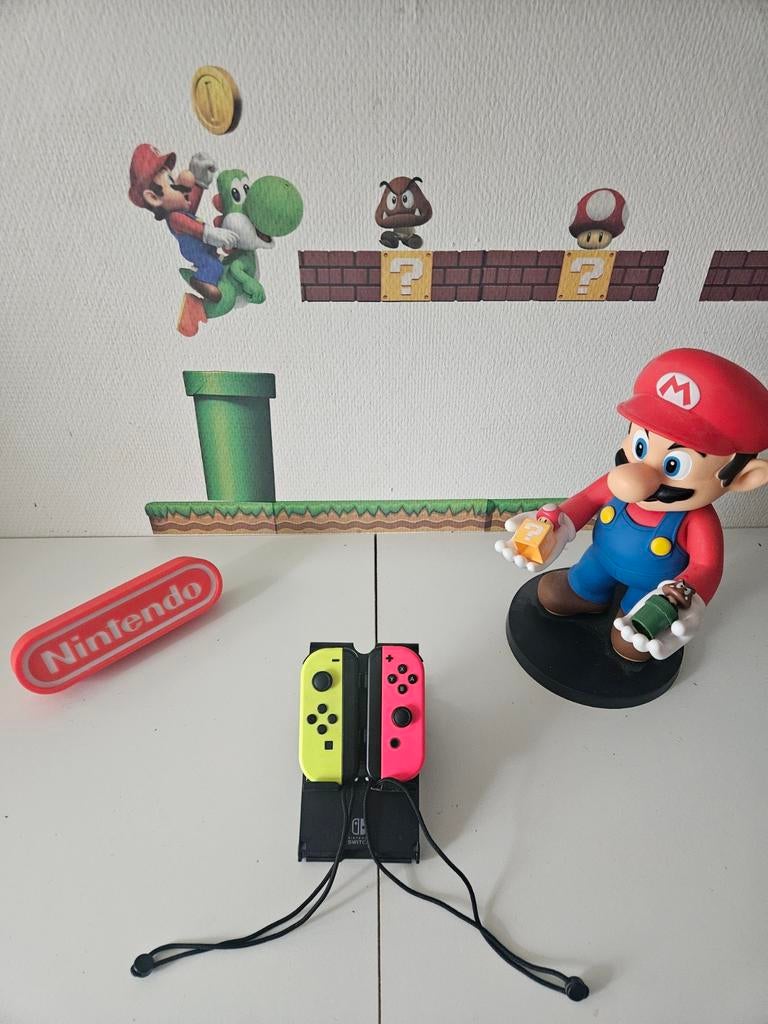 Nintendo Switch Joy-Cons (origineel) met straps, Gebruikt, Support@nintendo.com, Ophalen of Verzenden, 11-1, Kamitoba Hokodate-cho, Minami-ku, Kyoto 601-8501, Japan