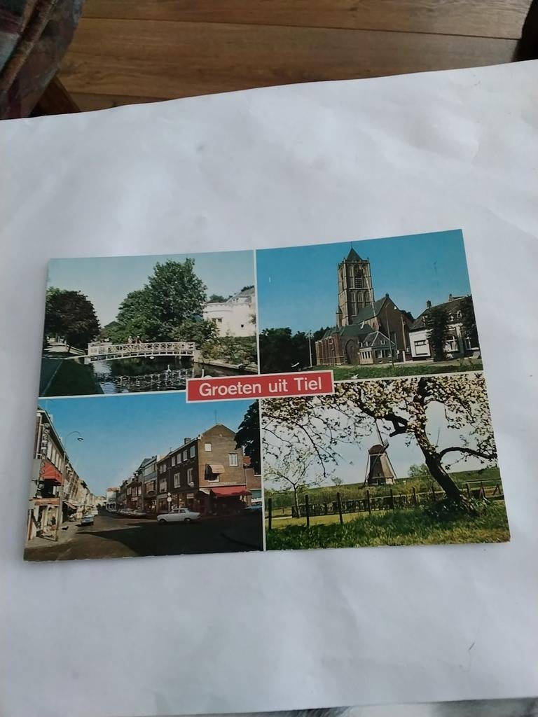 GROETEN UIT TIEL, Verzamelen, Ansichtkaarten | Nederland, Ophalen of Verzenden, Gelderland