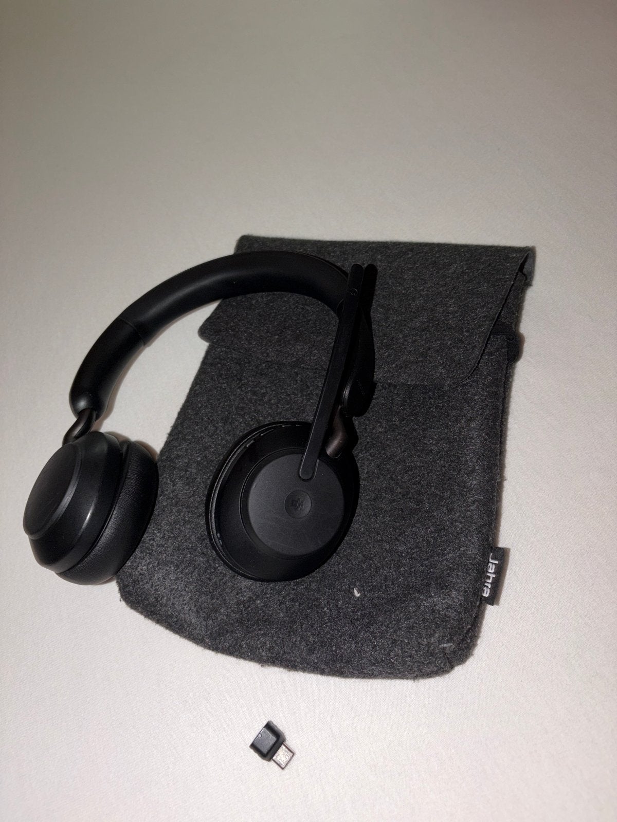 Jabra Evolve2 65 Flex draadloze koptelefoon met etui