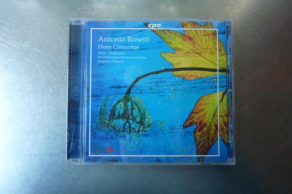 Rosetti Horn Concertos - Wallendorf, Willis, Moesus, Ophalen of Verzenden, Classicisme, Zo goed als nieuw, Overige typen