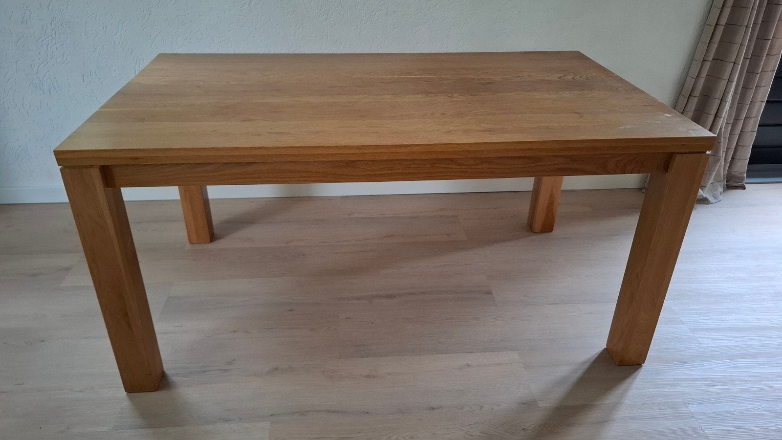 Eettafel, Huis en Inrichting, Tafels | Eettafels, Ophalen, Gebruikt, Eikenhout, 50 tot 100 cm