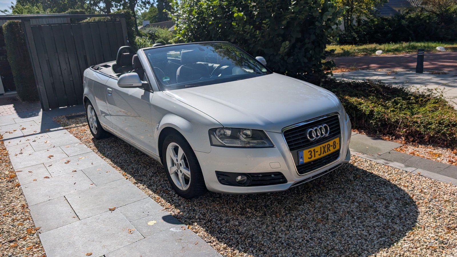 Audi A3 1.8 Tfsi Cabriolet 118KW 2009 Grijs, Auto's, Audi, Voorwielaandrijving, 4 cilinders, Cabriolet, 75 €/maand