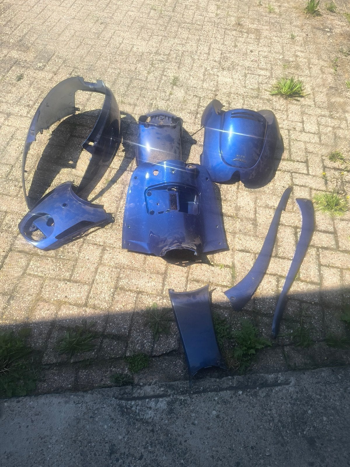 Div kappen DJJD Avantgarde blauw met kleine  beschadiging, Ophalen