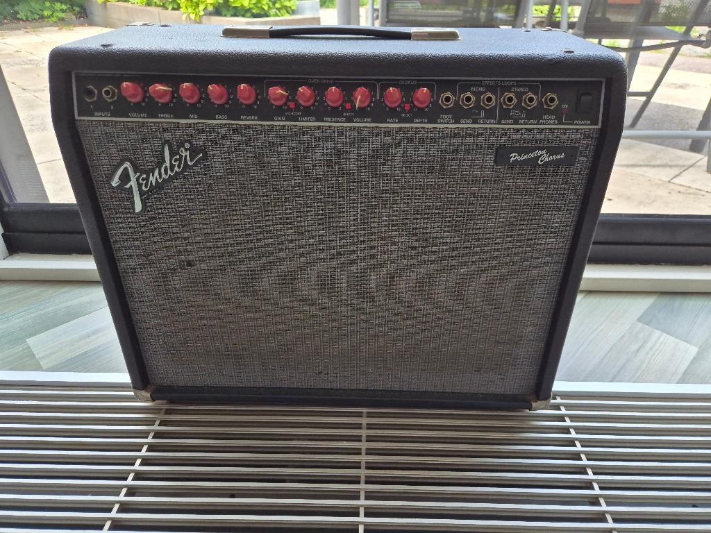 Fender Princeton chorus Versterker, Ophalen, Gebruikt