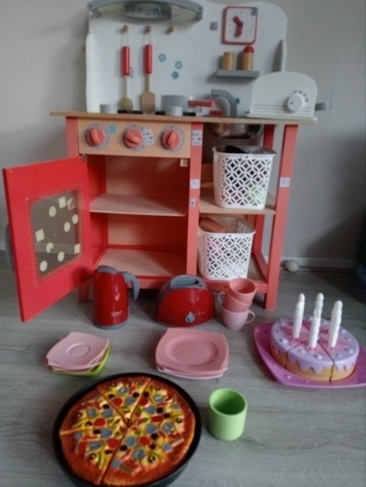 Leuke kinderkeuken, Ophalen